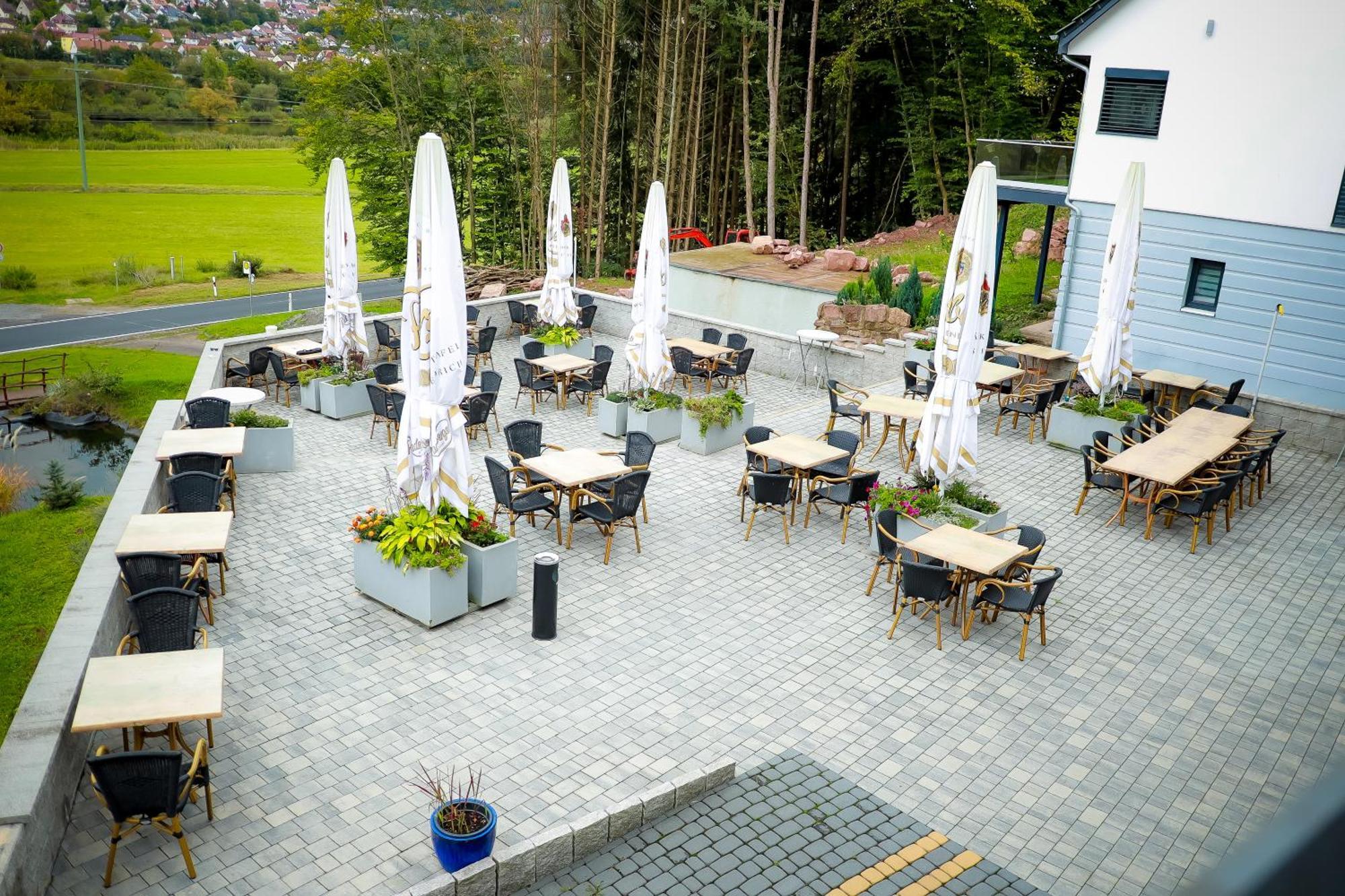 Main Spessart Terrasse Hotel & Restaurant Gemunden am Main Exterior foto